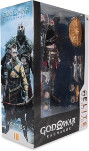 God of War Ragnarok Kratos Figura de acción Elite Edition #18 - McFarlane Toys
