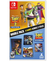 Toy Story: Retro Roundup! + Toy Story 3 Complete Edition NS1 Fisico