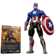 Figura Marvel Legends Series Magic: The Gathering Capitán América