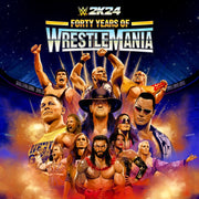 WWE 2K24 Forty Years of WrestleMania Edition PlayStation