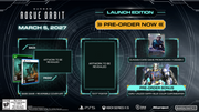 Contenido de GUNDAM ROGUE ORBIT Launch Edition